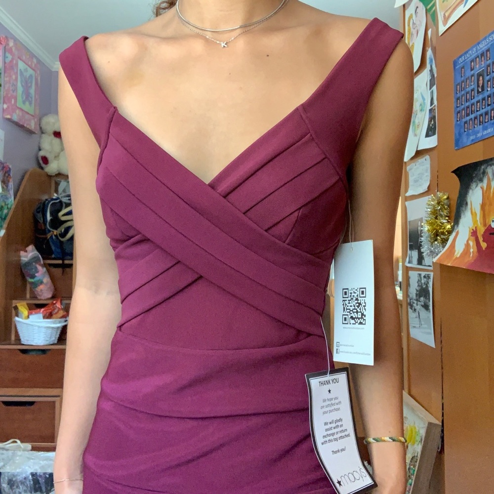 Brand new fitted bodycon Macy’s cocktail dress
